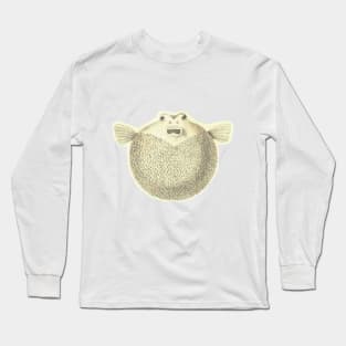 Vintage Pufferfish Long Sleeve T-Shirt